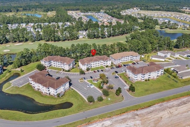 117 S Shore Blvd Unit 301, Longs, SC 29568 - aerial view of property's location with a large body of water and a golf course
