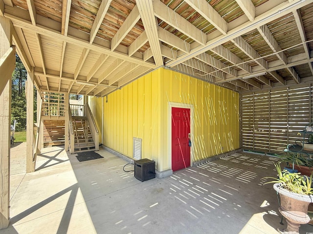 147 Brown Pelican Loop, Pawleys Island, SC 29585 - view of patio featuring stairs