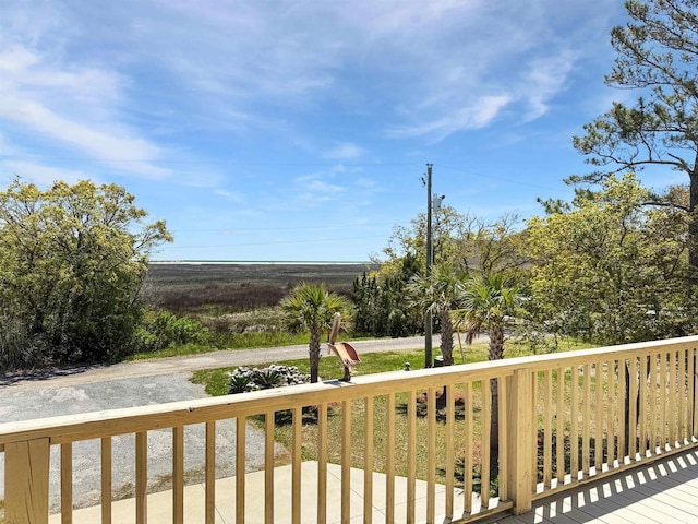 147 Brown Pelican Loop, Pawleys Island, SC 29585 - view of wooden terrace