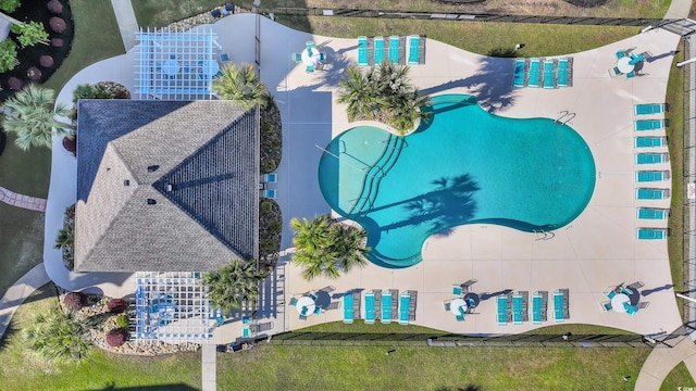 aerial view