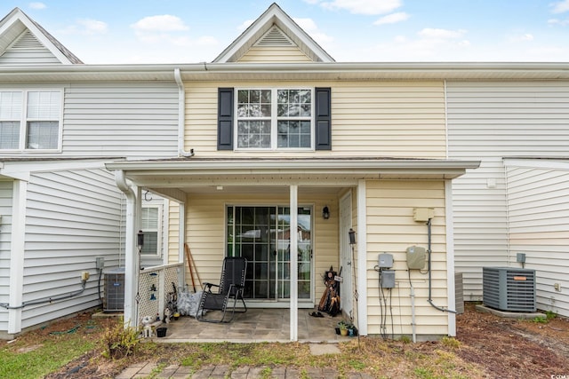 3564 Evergreen Way Unit 3564, Myrtle Beach, SC 29577 - rear view of property with a patio area and central air condition unit