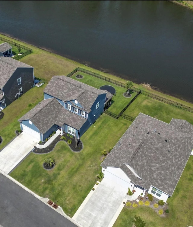 drone / aerial view
