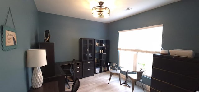 897 Wild Leaf Loop, Conway, SC 29526 - office space featuring light wood-type flooring