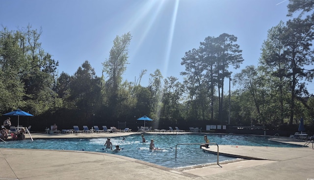 897 Wild Leaf Loop, Conway, SC 29526 - community pool with a patio