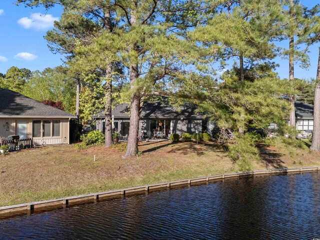 111 Cedar Ridge Ln, Conway, SC 29526 - dock featuring a water view