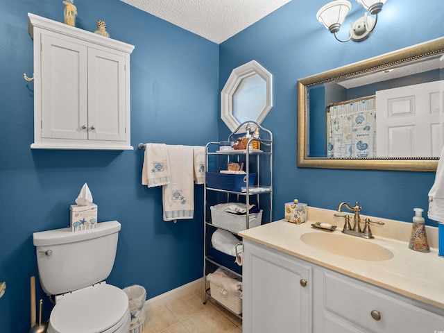 111 Cedar Ridge Ln, Conway, SC 29526 - full bath with vanity, tile patterned flooring, and a textured ceiling