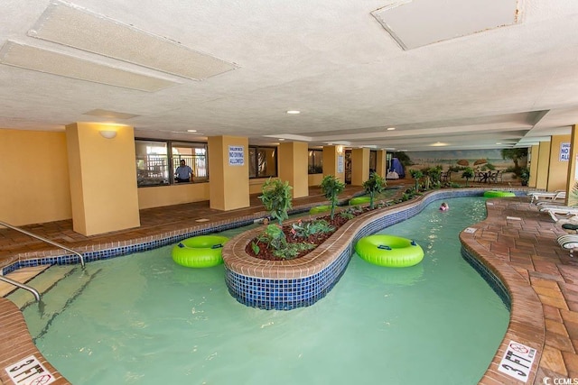 1200 N Ocean Blvd N Unit 905, Myrtle Beach, SC 29577 - indoor community pool featuring a patio