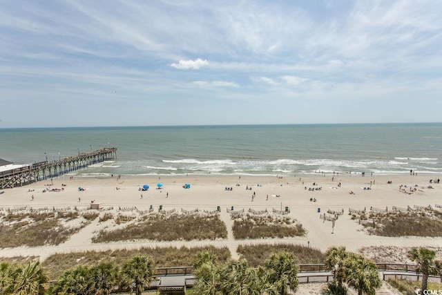 1200 N Ocean Blvd N Unit 905, Myrtle Beach, SC 29577 - water view featuring nearby beach