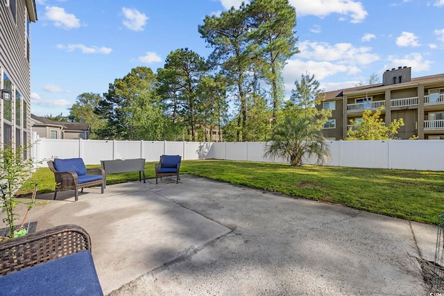 650 Woodman Dr, Conway, SC 29526 - fenced backyard featuring a patio