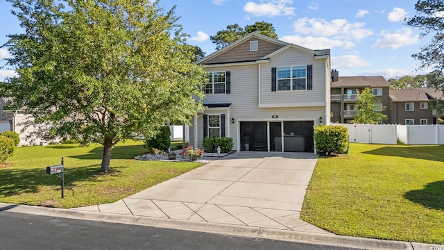 650 Woodman Dr, Conway, SC 29526 - view of front of property featuring concrete driveway and a garage