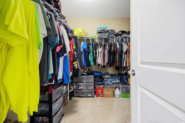 650 Woodman Dr, Conway, SC 29526 - walk in closet featuring carpet flooring