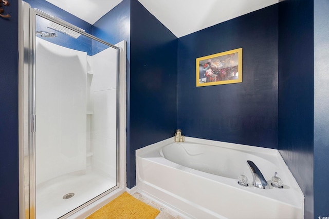 650 Woodman Dr, Conway, SC 29526 - full bathroom featuring a stall shower and a bath