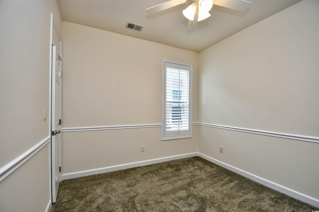 2705 S Key Largo Cir, Myrtle Beach, SC 29577 - carpeted spare room with a ceiling fan and baseboards