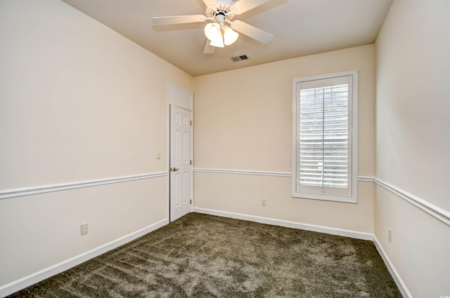 2705 S Key Largo Cir, Myrtle Beach, SC 29577 - unfurnished room featuring carpet, baseboards, and ceiling fan