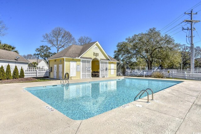 2705 S Key Largo Cir, Myrtle Beach, SC 29577 - community pool featuring fence and a patio