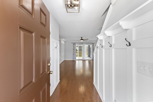 356 Whipple Run Loop, Myrtle Beach, SC 29588 - hall with wood finished floors and baseboards