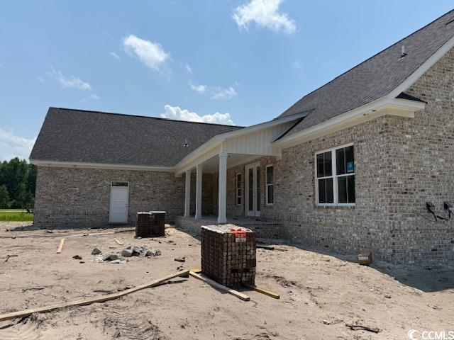 4268 Long Ave, Conway, SC 29526 - rear view of property with brick siding and central air condition unit