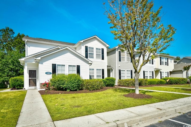 121 Olde Towne Way Unit 2, Myrtle Beach, SC 29588 - view of front facade featuring a front yard