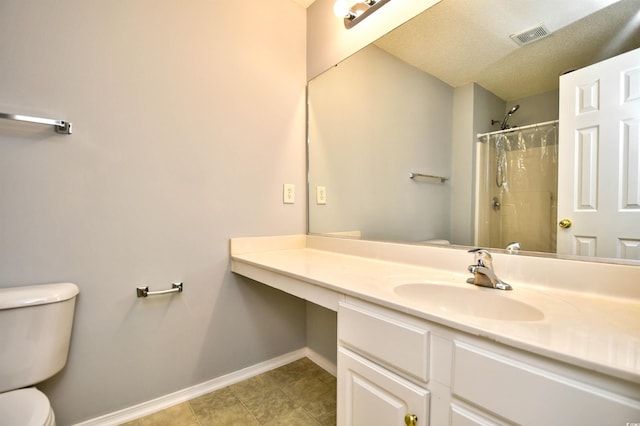 121 Olde Towne Way Unit 2, Myrtle Beach, SC 29588 - full bathroom featuring visible vents, vanity, toilet, baseboards, and a shower with curtain