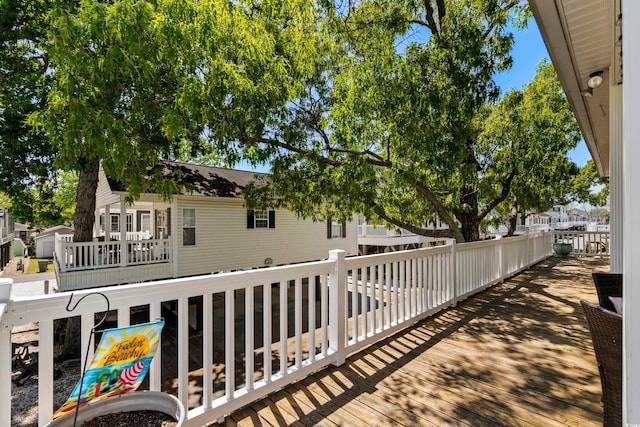 6001-8050 S Kings Hwy, Myrtle Beach, SC 29575 - view of wooden deck