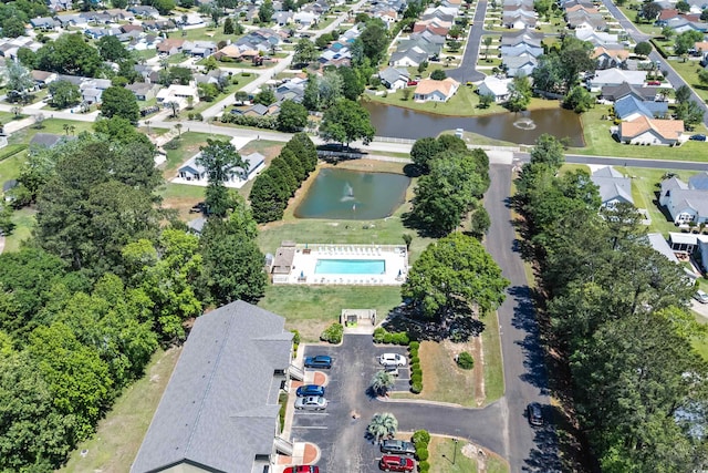 1516 Saint George Ln, Myrtle Beach, SC 29588 - birds eye view of property with a residential view and a water view