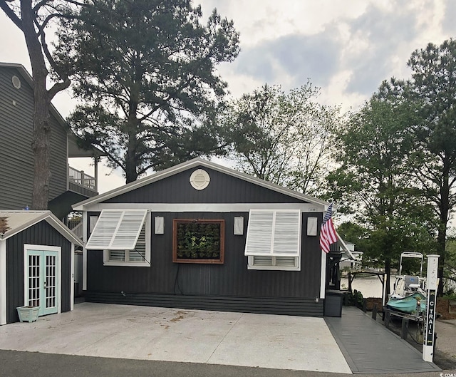 6001-Z55 S Kings Hwy, Myrtle Beach, SC 29575 - exterior space with a patio area and french doors
