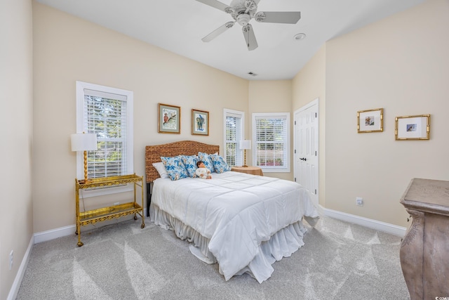 2278 Big Landing Dr, Little River, SC 29566 - bedroom with baseboards, carpet flooring, and multiple windows