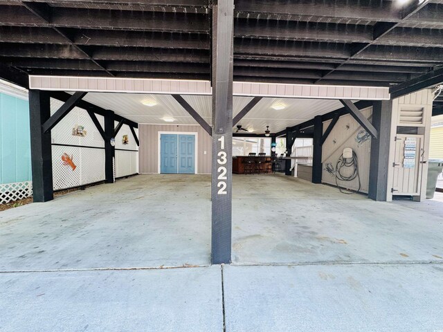 6001-1322 S Kings Hwy, Myrtle Beach, SC 29575 - garage with a carport