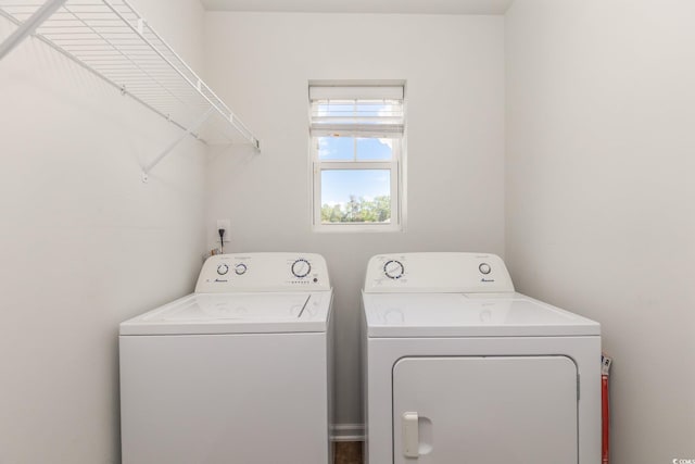 177 Olde Towne Way Unit 4, Myrtle Beach, SC 29588 - clothes washing area featuring washer and clothes dryer and laundry area