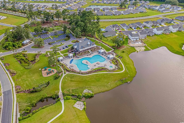 328 Logan St, Little River, SC 29566 - birds eye view of property featuring a water view