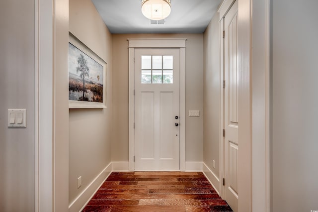 4964 Salt Creek Ct, North Myrtle Beach, SC 29582 - foyer with wood finished floors and baseboards