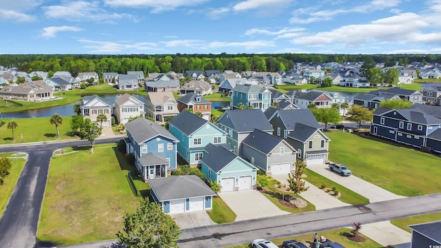868 Crystal Water Way, Myrtle Beach, SC 29579 - aerial perspective of suburban area with a nearby body of water