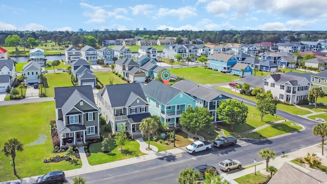 868 Crystal Water Way, Myrtle Beach, SC 29579 - aerial perspective of suburban area with a nearby body of water