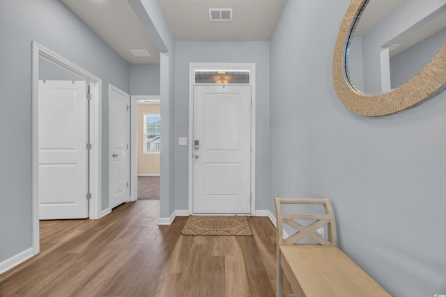 2771 Eclipse Dr, Myrtle Beach, SC 29577 - foyer with wood finished floors and baseboards