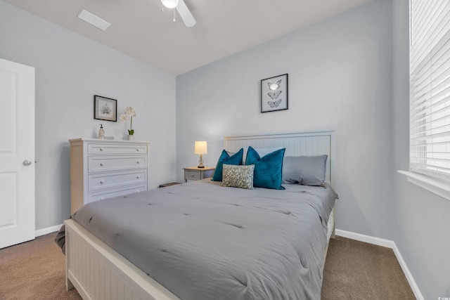 2771 Eclipse Dr, Myrtle Beach, SC 29577 - bedroom with carpet floors and ceiling fan