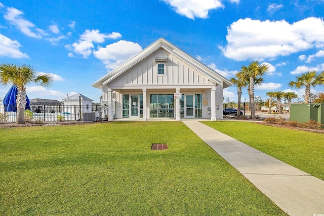2771 Eclipse Dr, Myrtle Beach, SC 29577 - back of house with board and batten siding
