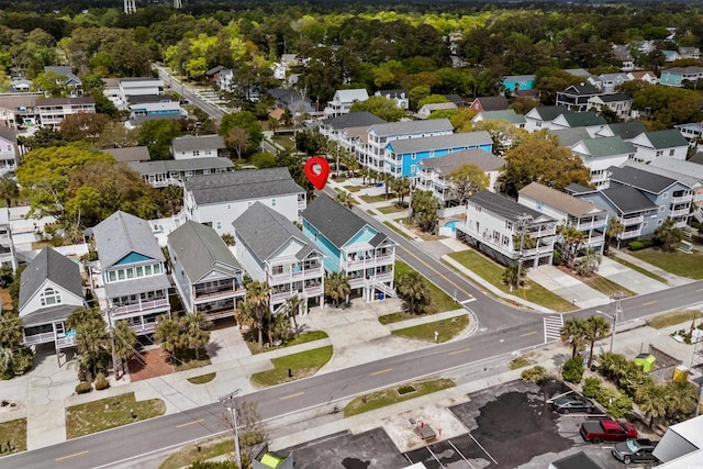 1010B S Ocean Blvd, Surfside Beach, SC 29575 - aerial perspective of suburban area