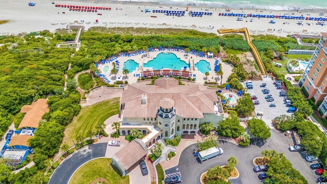 aerial view