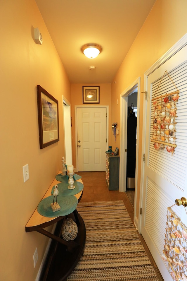 110 Portsmith Dr Unit 8, Myrtle Beach, SC 29588 - hall featuring tile patterned flooring and baseboards