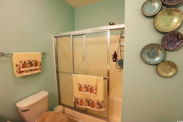 110 Portsmith Dr Unit 8, Myrtle Beach, SC 29588 - bathroom with toilet and a stall shower