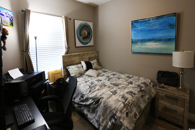110 Portsmith Dr Unit 8, Myrtle Beach, SC 29588 - bedroom featuring wood finished floors