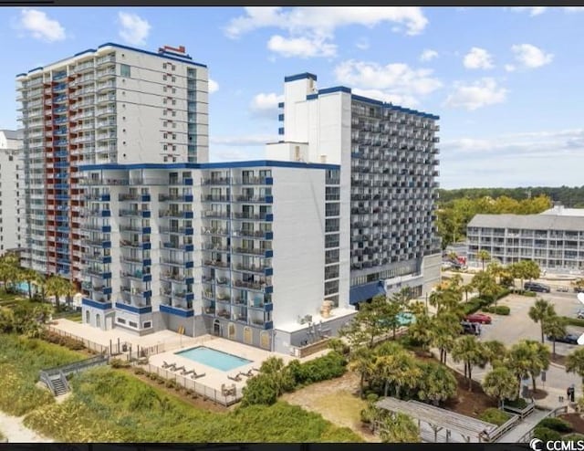 2001 S Ocean Blvd S Unit 511, Myrtle Beach, SC 29577 - view of building exterior with a view of city