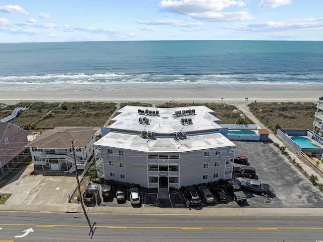 5000 N Ocean Blvd Unit B-1, North Myrtle Beach, SC 29582 - aerial view featuring a beach view and a water view