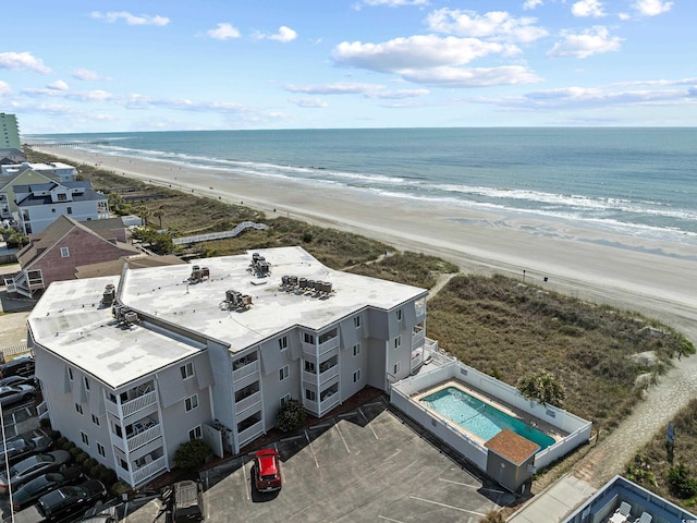 5000 N Ocean Blvd Unit B-1, North Myrtle Beach, SC 29582 - birds eye view of property with a beach view and a water view