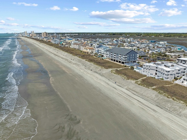 5000 N Ocean Blvd Unit B-1, North Myrtle Beach, SC 29582 - birds eye view of property featuring a water view and a view of the beach