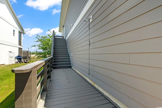 19 Red Skiff Ln Unit 15, Pawleys Island, SC 29585 - view of wooden terrace