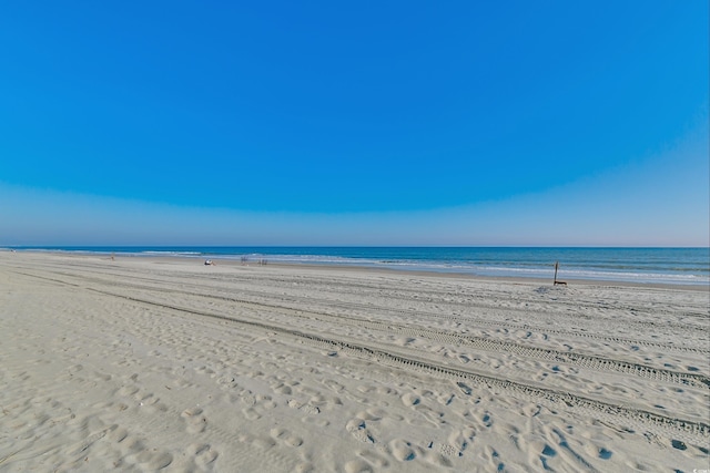 4504 S Ocean Blvd Unit A, North Myrtle Beach, SC 29582 - property view of water featuring a view of the beach