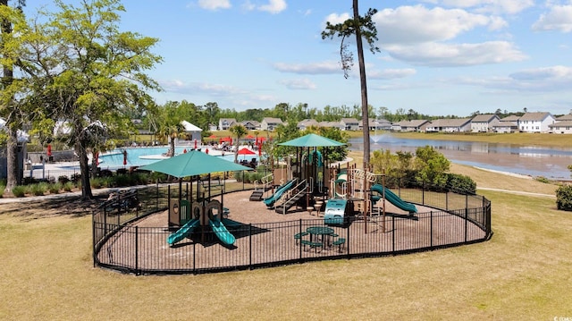 351 Logan St, Little River, SC 29566 - communal playground featuring a residential view and a water view