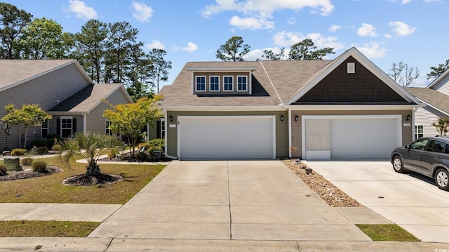 351 Logan St, Little River, SC 29566 - view of front of home with concrete driveway and roof with shingles