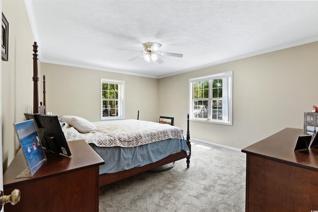 1869 Meadowood Ln, Longs, SC 29568 - bedroom with carpet flooring, ornamental molding, and multiple windows